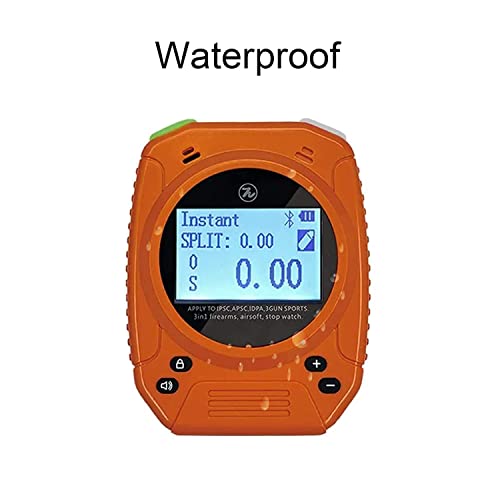 Design-Pie Shot Timer Multifunction Shooting Timers For Pistols,Rifle,Dry Fire Training Shot In Ipsc Idpa 3 Gun Shooting Competition Timer (Orange) #TOP4
