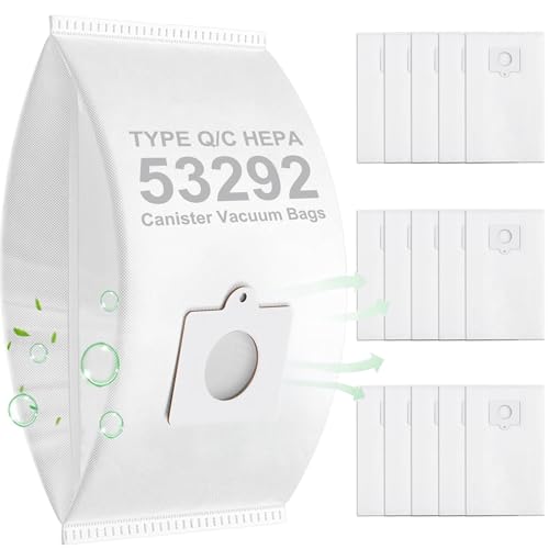 15 Pack Type Q/C HEPA Canister Bags