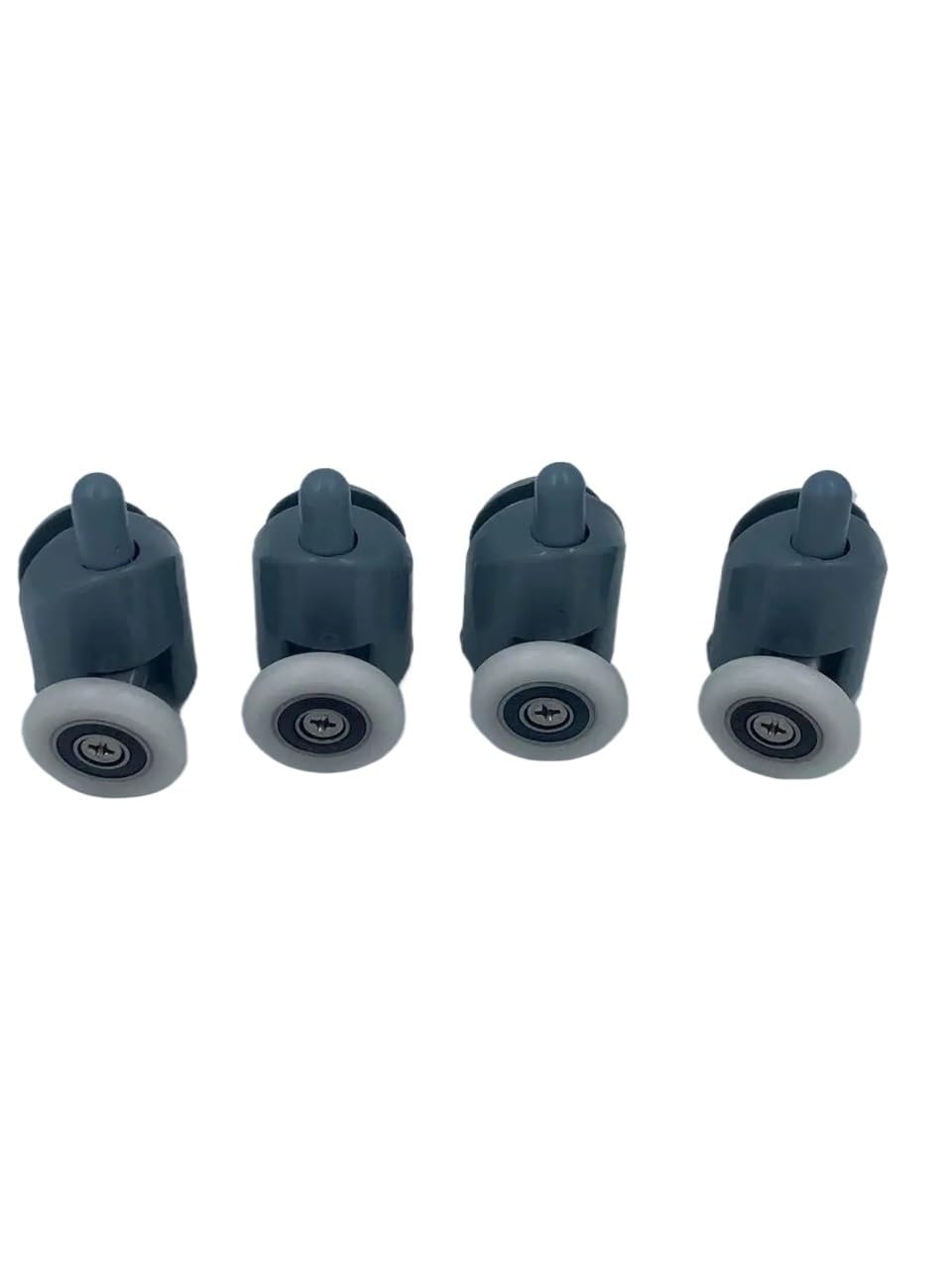 Shower Door Rollers 4pcs-8pcs/set Shower Rooms Cabins Pulley/Shower Room Roller/Runners/Wheels/Pulleys Diameter 20mm/22mm/23mm/25mm/27mm Shower Door Wheels(4pcs Lower,20MM_6MM)