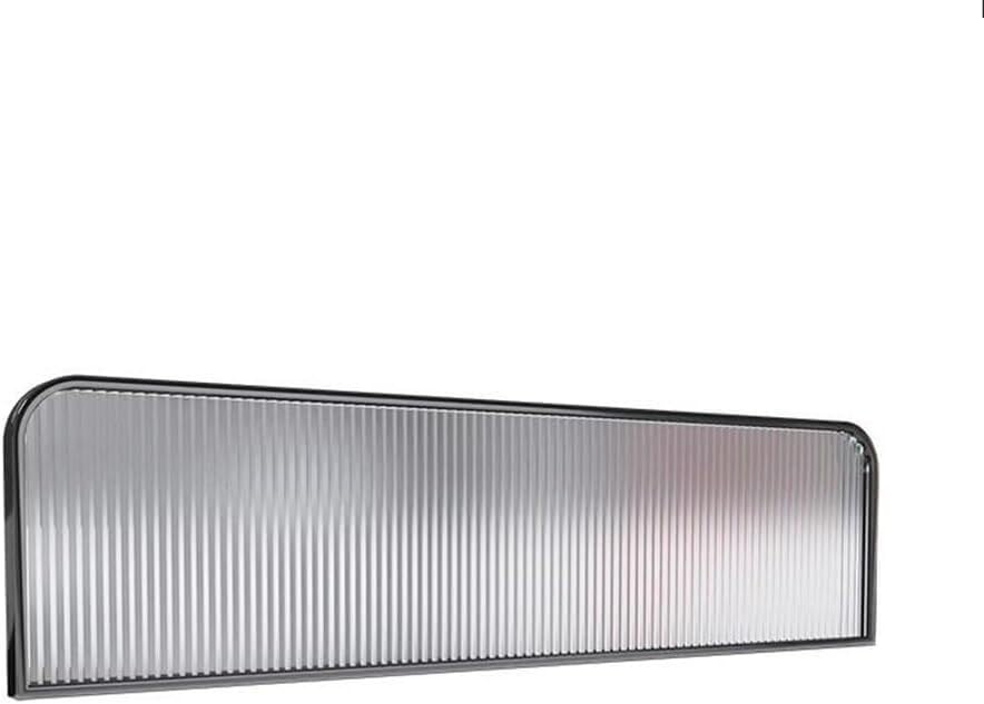 Pantalla del divisor de privacidad 110cm, partición de la encimera con el vidrio templado y el marco del acero inoxidable, separador de mesa independiente para el hotel del restaurante del escritorio