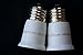 YI Lighting E26 to E26 Socket Extender, E26 Lamp Bulb Medium Socket 1.25 Inch Extension (2-Pieces)