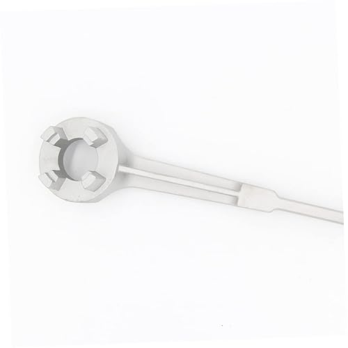 Miniatura 7 de Herramienta de llave de tambor de aceite, llave de tambor de aluminio, tuerca para metal de 10 a 55 galones, abridor fácil