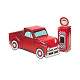 Creative Converting Vintage Red Truck Centerpiece, 1 ct