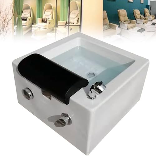 Spa de pies portátil con masaje y silla acrílica