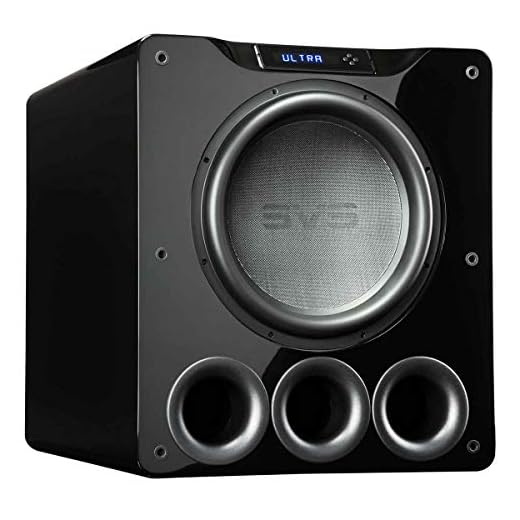 SVS PB16-Ultra 1500 Watt 16" Ported Cabinet Subwoofer (Piano Gloss Black)
