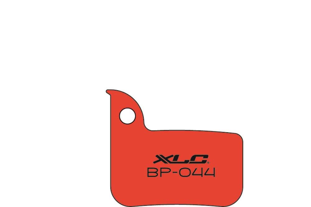 XLC 2500397005 Bike Accessory Pastillas De Freno De Disc Bp-s44 Sram Red for cyclists, built for smooth riding and bike upkeep, red