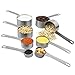 Smithcraft Measuring Cup Set of 8 Stainless Steel Measuring Cups18/8(304) Steel Material Heavy Duty 8 Measuring Cups and 1 Ring Set of 9