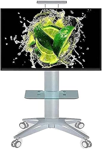 Soporte móvil para TV con bandeja y ruedas miniatura 1