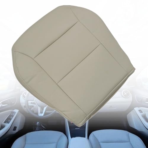 Priprilod Leather Driver Side Bottom Replacement Seat Cover Light Tan Compatible with Mercedes Benz CLA 250 CLA250 4Matic, Sport, Luxury, Base, CGI 2014 2015