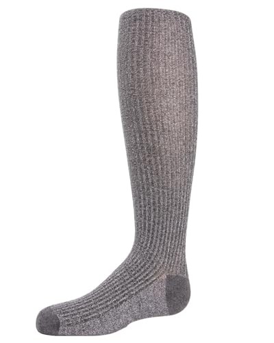 MeMoi Ribbed Shimmer Cotton Blend Girls Tights2