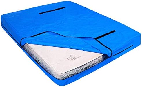 LLYWCM Reusable Mattress Bags for Moving - Extra Thick Mattress Protection Cover with Heavy Duty Handles and Strong Zipper - King, Queen, Full, Twin Size Mattress Protector for Storage (King)