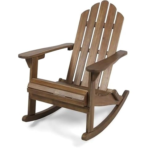 Christopher Knight Home Adirondack Acacia Wood Rocking Chair Cover