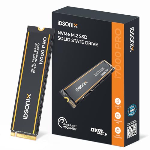 iDsonix i7000 Pro 1TB SSD de Alto Rendimiento