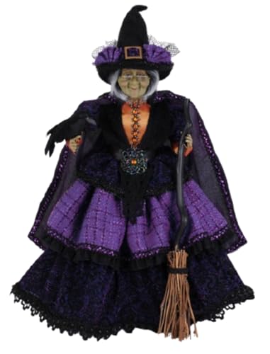 Sorcière Vera Karen Didion : figurine nostalgique pour raviver la magie d'Halloween