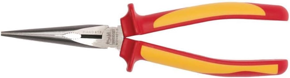 Teng Tools 8 Inch 1000 Volt Insulated Mega Bite Long Nose Pliers - MBV461-8