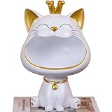 【PRAKTISCHE AUFBEWAHRUNG】Du möchtest mal wieder Deine Taschen leeren? Dann bietet sich dieser schöne Cat Schlüsselkorb an.