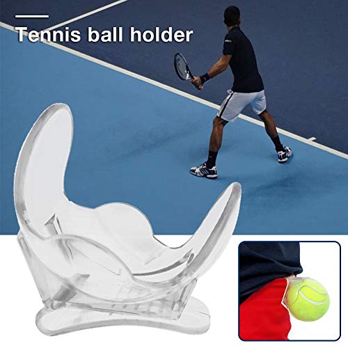 Heitaisi Tennis Ball Clip, Durable and Portable Tennis Ball Holder Waist Clip Tennis Accessories - Thumbnail 6