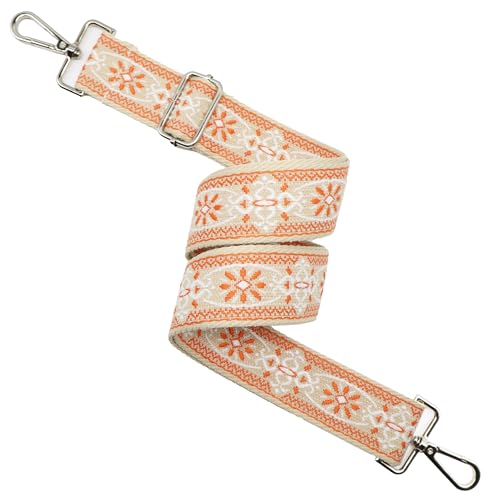 Image of LEMEDE Purse Strap Replacement Crossbody Wide Shoulder Strap Adjustable Canvas Straps Handbag Strap Replacement Belts