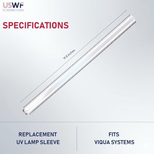 Repuesto Manguito de Cuarzo para sistemas UV VIQUA miniatura 2