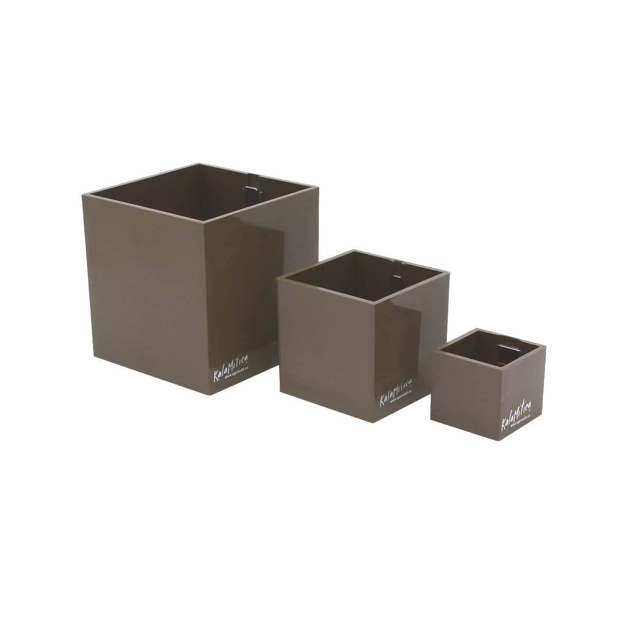 Rangement magnétique KalaMitica résine taupe pour gagner de la place