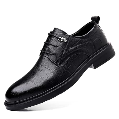 Men's Oxfords Party Dress Casual Shoes Fashion Breathable Hollow Pointed Comfortable Business Formal Shoes