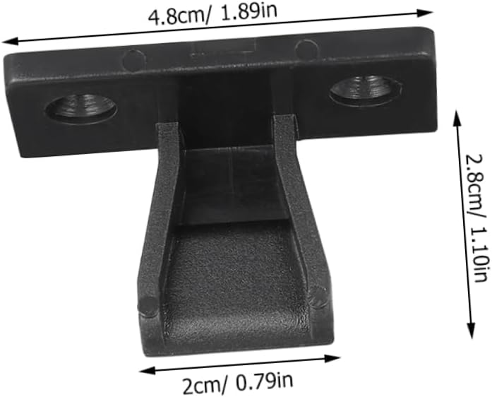 Cabinet Repair Bracket 20pcs Plastic Push in Connector Set