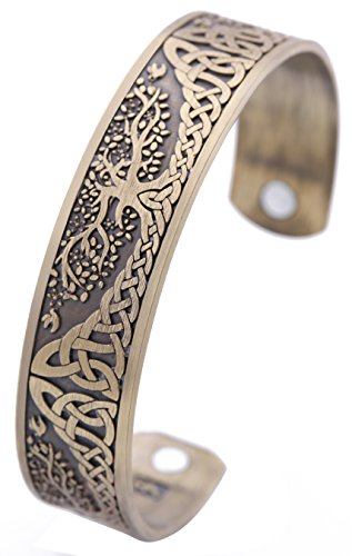 Vassago Pagan Yggdrasil Tree Of Life Norse Mythology Health Cuff Bracelet Men Women Jewelry #TOP3