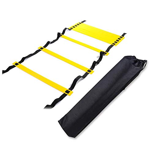 Folamer Agility Ladder Agility Training Ladder Speed Training Set with Carry Bag