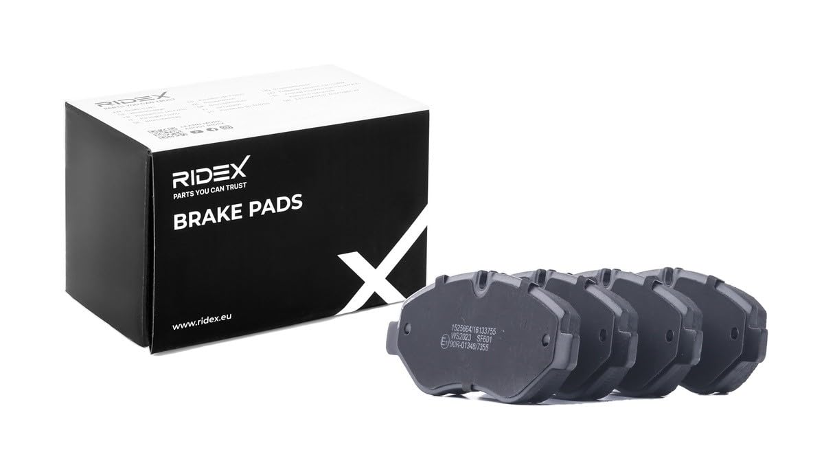 RIDEX 402B1426 Juego para eje Juego de pastillas de freno Delantero con chapa antichirrido Compatible con MERCEDES-BENZ Clase E T-modell S212