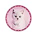 BirthdayExpress Rachael Hale Glamour Cats Party Supplies - Dessert Plates (8)