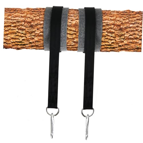 Happyyami Hammock Straps for Tree 2pcs Tree Swing Ropes Durable Hanging Straps with Easy Operation for Outdoor Use