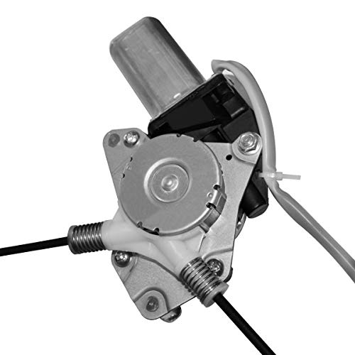 Front Right Passenger Side Power Window Regulator with Motor Compatible for 1999-2004 Honda Odyssey Replace # 741-011 72210S0XA04 - Thumbnail 4