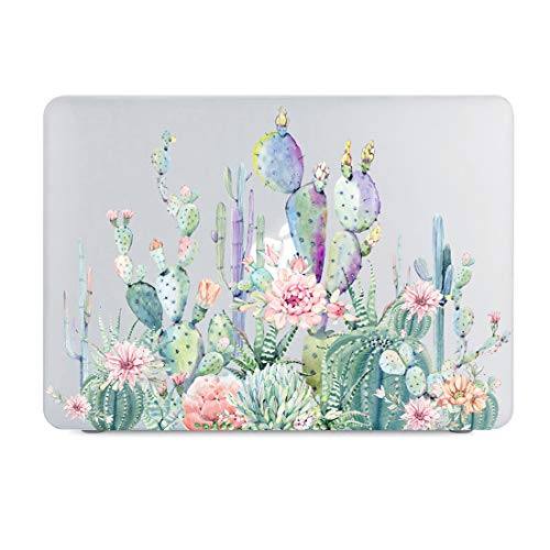 Lapac MacBook Pro 15 Inches Case 2019 2018 2017 2016 Release, Cactus Flower