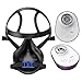 Dräger X-plore 3500 respirator mask + P100 Filters against smoke particles from wildfire | NIOSH-approved particulate half-face respirator mask kit for firefighters with carrying bag | size L