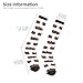 Fashion Calf-Length Color-Blocked Knee-High Socks With 3D Printed Design, Unisex