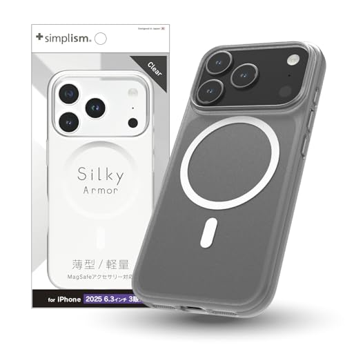 Amazon.co.jp: Simplism シンプリズム iPhone 17 Pro [Silky Armor
