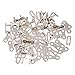 24-Pack Single Speed Chain Links, Quick Link Connectors for Bike Chain Repair, Steel Fasteners for Mountain & Road Bikes