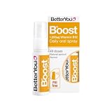 BetterYou Vitamin B12 Oral Spray, High Strength Methylcobalamin Supplement, 1200mcg per dose to Boost Energy, Natural Apricot Flavour, 48-Day Supply