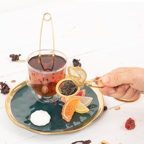 LEVLOVS Snap Ball Tea Strainer - Thumbnail 3