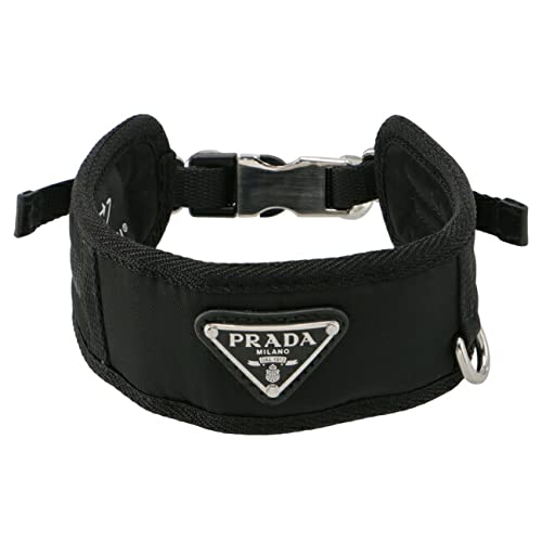 人気！！希少！PRADA ナイロン製　犬用　首輪 黒 PRADA ナイロン製犬用首輪 黒 【公式通販】