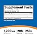 Nutricost N-Acetyl L-Cysteine (NAC) Powder 250 Grams - Vegan NAC, Non-GMO, Gluten Free