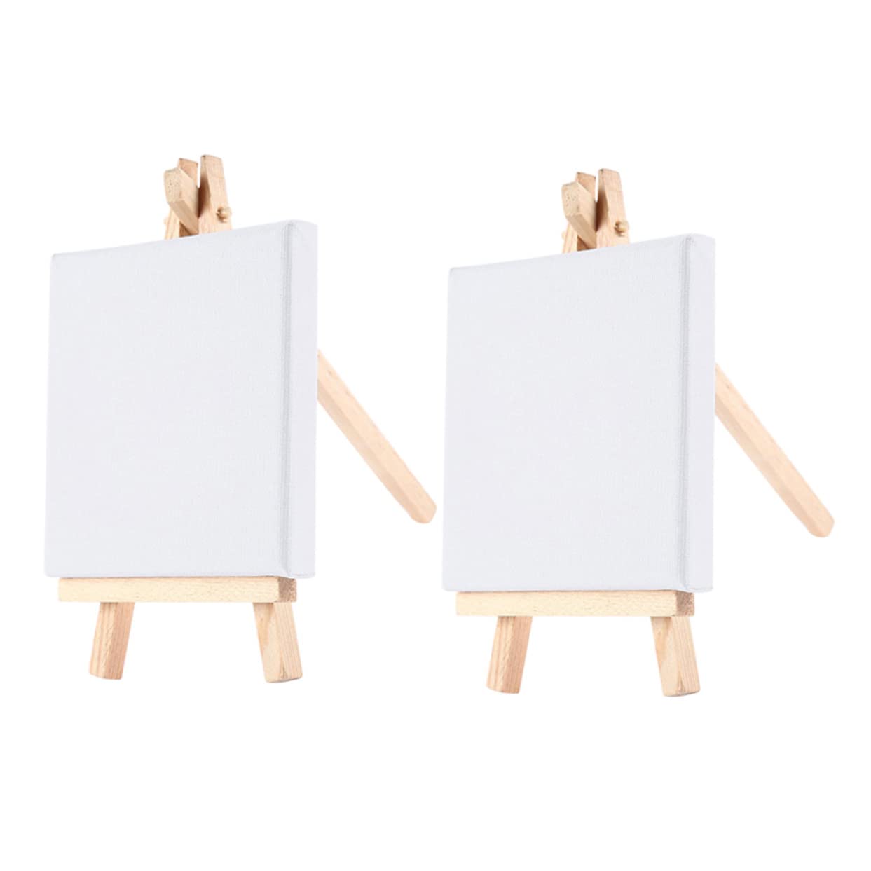 Wooden Painting Easel Harmonica Key Chain White Easel Stand Tabletop Display Painting Academy Art Supplies Canvas Display Shelf Table Top Display Stand Mini Suite X10