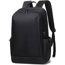 ALTALIVA Casual Waterproof Computer Shoulder Bag College Students Back To School Outdoor Travel Backpack Black