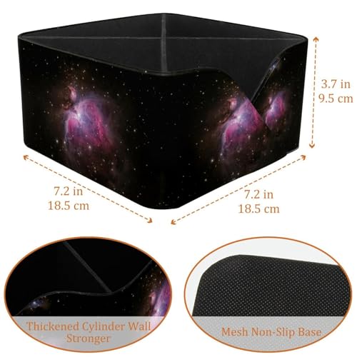 Fournitures de bureau pot de rangement galaxie avec compartiment - 4