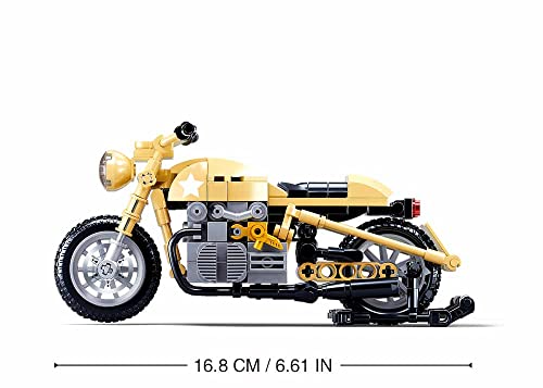 Sluban ModelBricks-R75 Motorcycle 223 pieces, Multicolor - Image 3