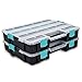 Navaris organizador de tornillos - Caja de almacenaje de plástico para bricolaje...