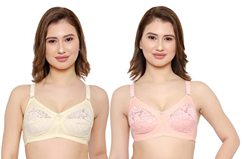 Image of Women Net Non-Padded Wire Free Regular Bra