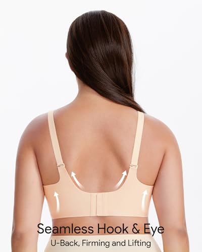Image of Angelhood Seamless Jelly Bras for Women Wireless Push Up T-Shirt Bra Pack