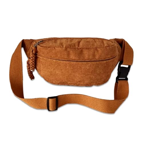 Sac Banane en Cord pour Femme - Sac à bandoulière en...