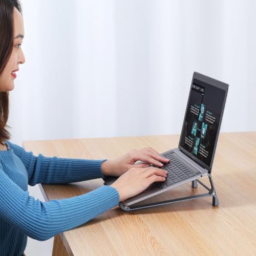 Base portátil para laptop de aleación de aluminio miniatura 4